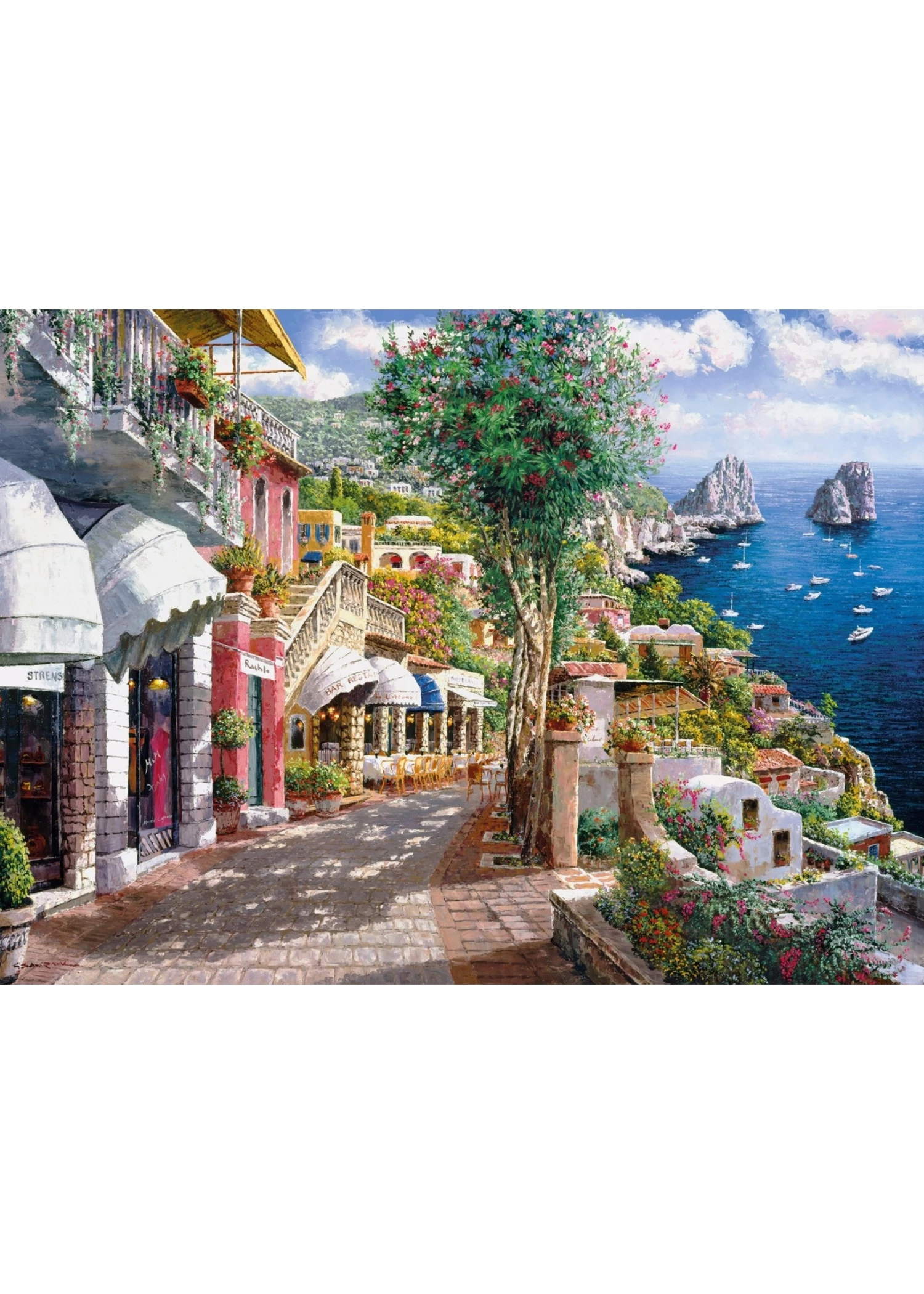 Clementoni Capri - 1000 Piece Puzzle 4 Clementoni Capri - 1000 Piece Puzzle - Image 2