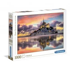 Puzzles Online Store 45 Clementoni Le magnifique Mont Saint-Michel - 1000 Piece Puzzle