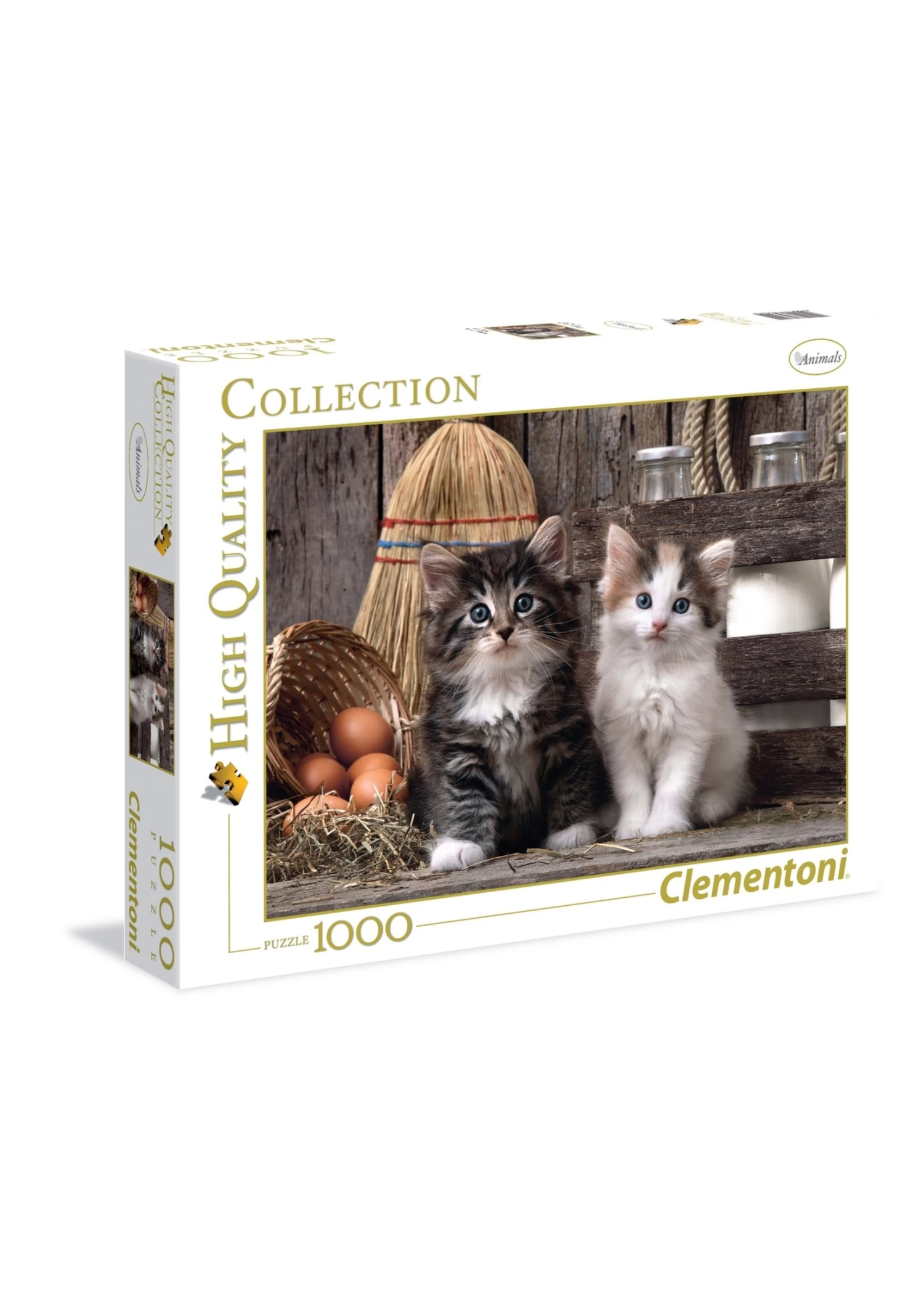 Clementoni Lovely Kittens - 1000 Piece Puzzle 3 Clementoni Lovely Kittens - 1000 Piece Puzzle