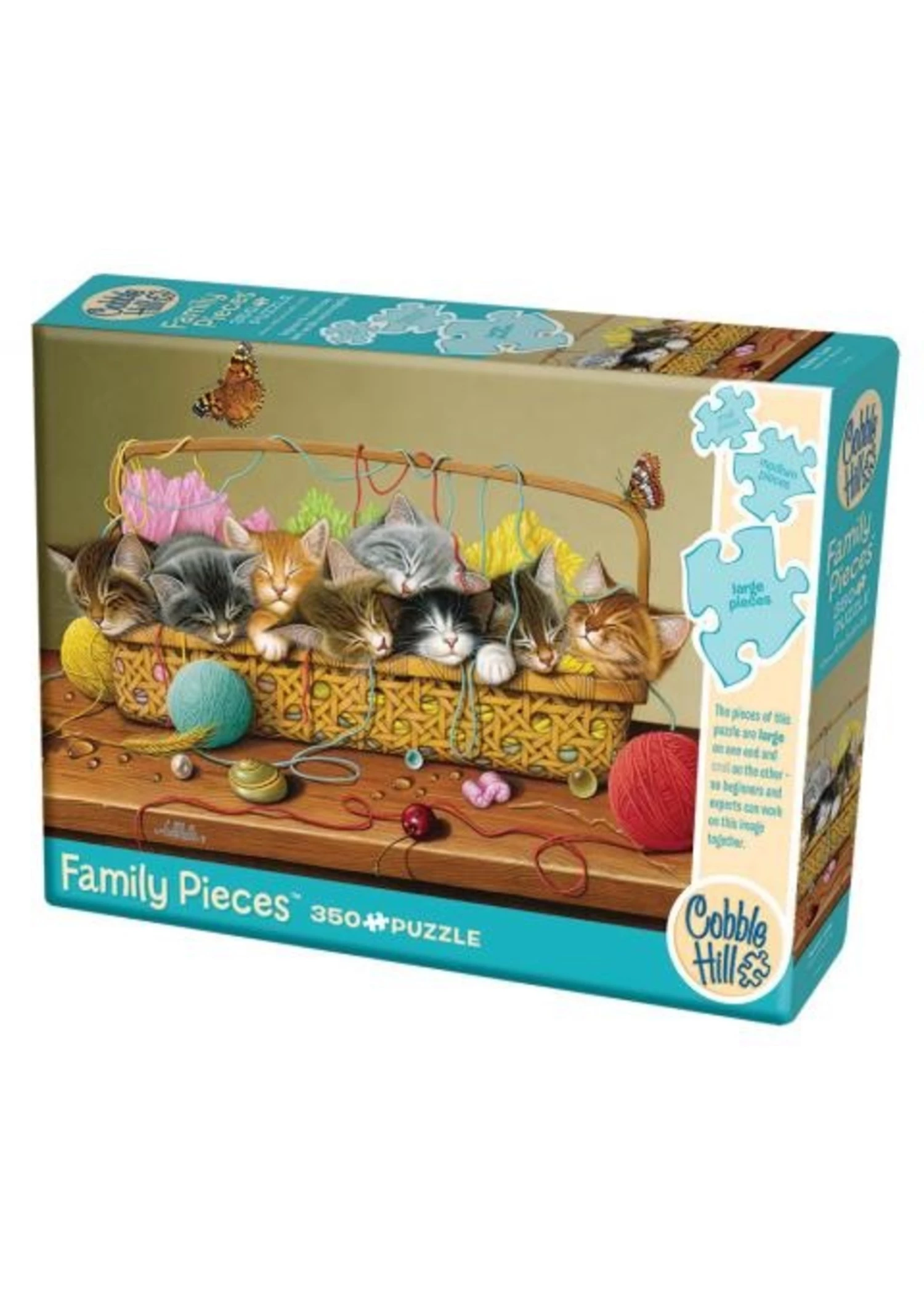 Cobble Hill Basket Case - 350 Piece Puzzle 3 Cobble Hill Basket Case - 350 Piece Puzzle