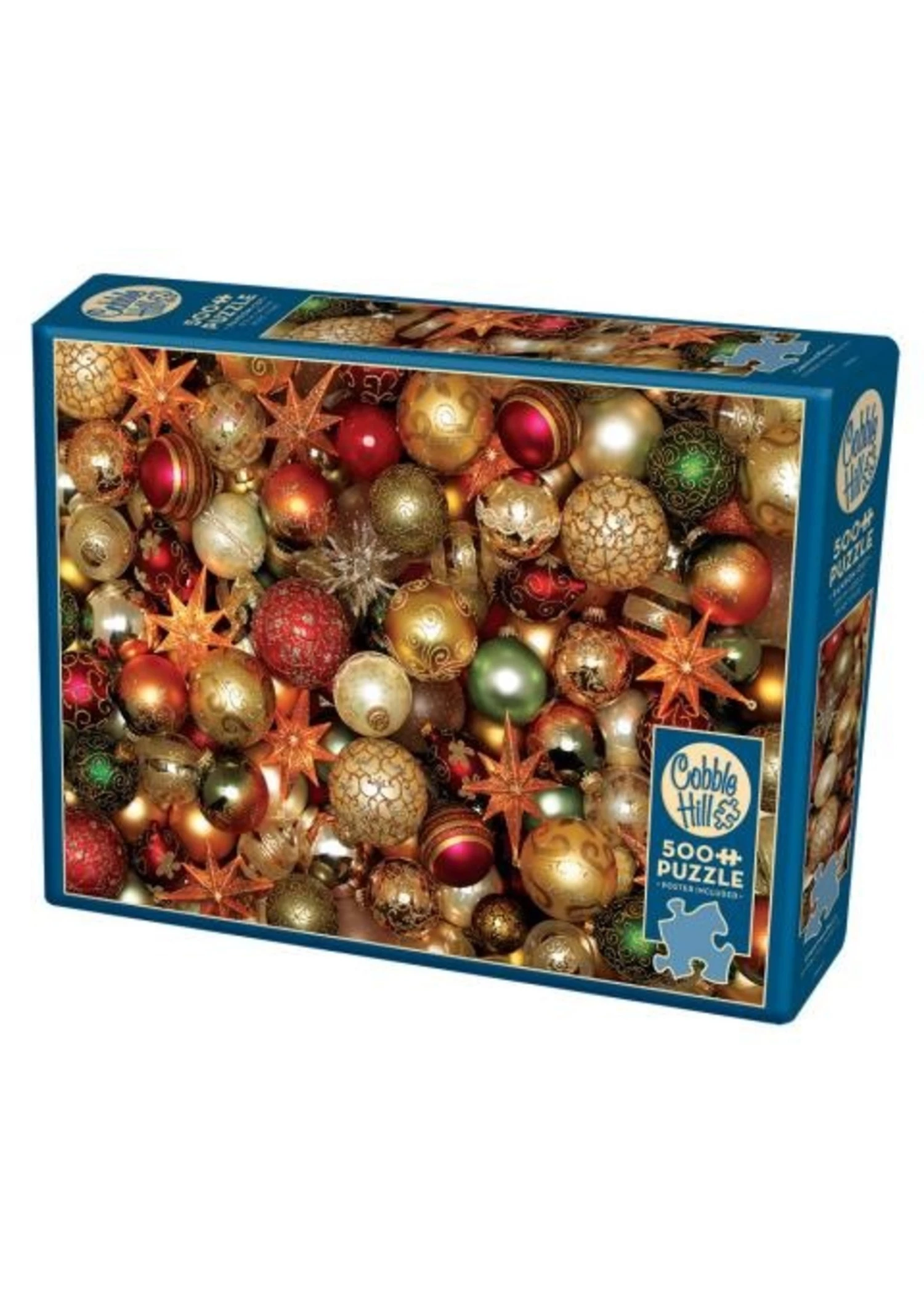 Cobble Hill Christmas Balls - 500 Piece Puzzle 3 Cobble Hill Christmas Balls - 500 Piece Puzzle