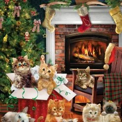 Cobble Hill Christmas Kittens - 1000 Piece Puzzle 5 Cobble Hill Christmas Kittens - 1000 Piece Puzzle -Puzzles Online Store cobble hill christmas kittens 1000 piece puzzle 1