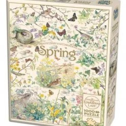 Cobble Hill Country Diary: Spring - 1000 Piece Puzzle