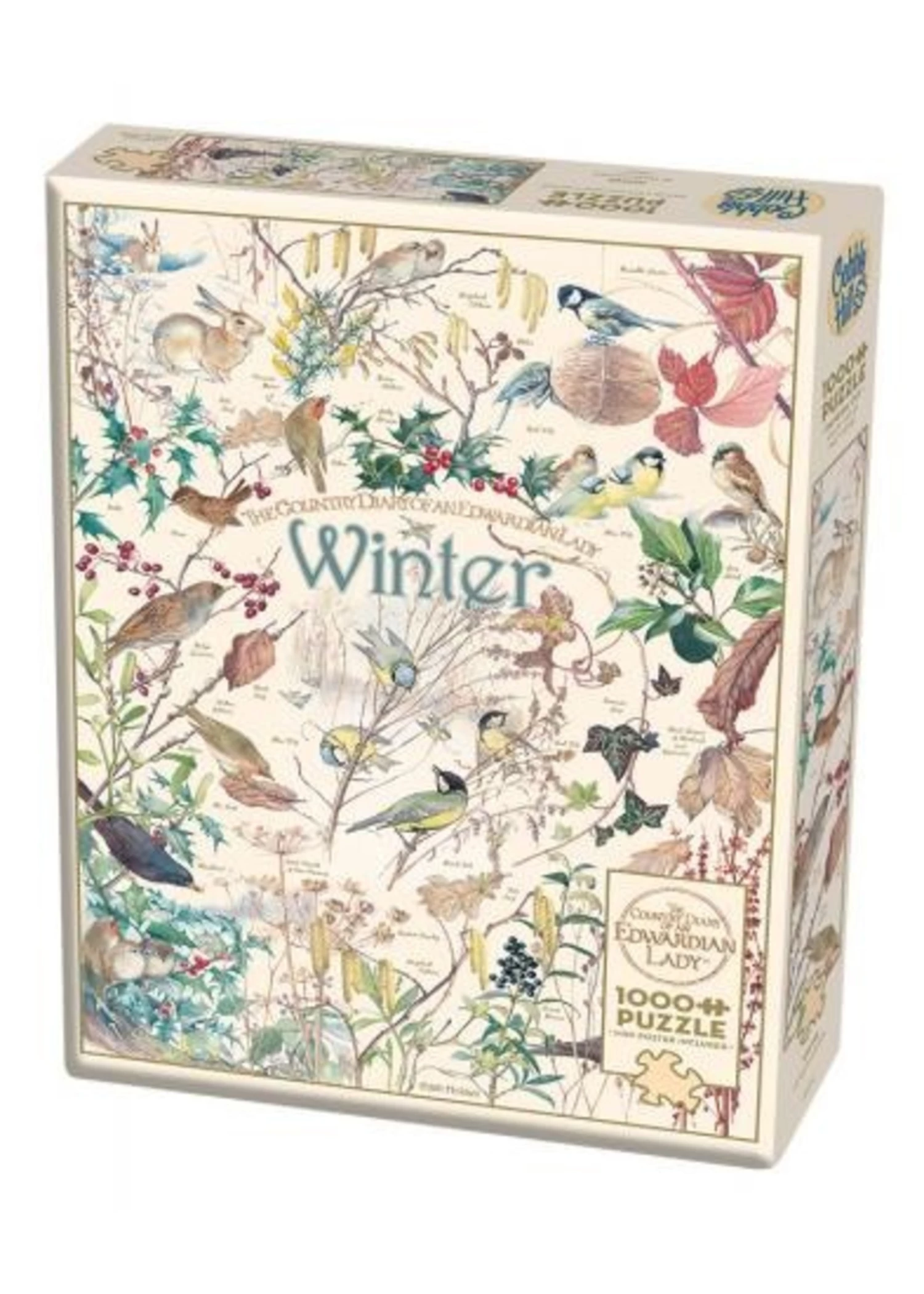 Cobble Hill Country Diary: Winter - 1000 Piece Puzzle 3 Cobble Hill Country Diary: Winter - 1000 Piece Puzzle