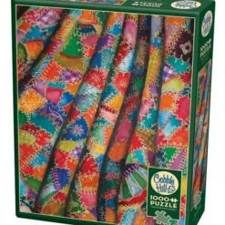 Cobble Hill Crazy Quilt - 1000 Piece Puzzle