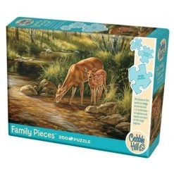 Cobble Hill Deer Family - 350 Piece Puzzle