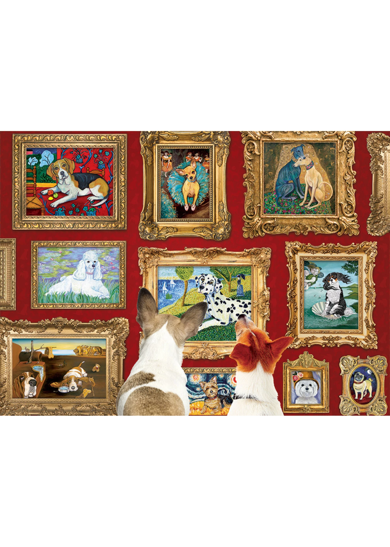 Cobble Hill Dog Gallery - 1000 Piece Puzzle 4 Cobble Hill Dog Gallery - 1000 Piece Puzzle - Image 2