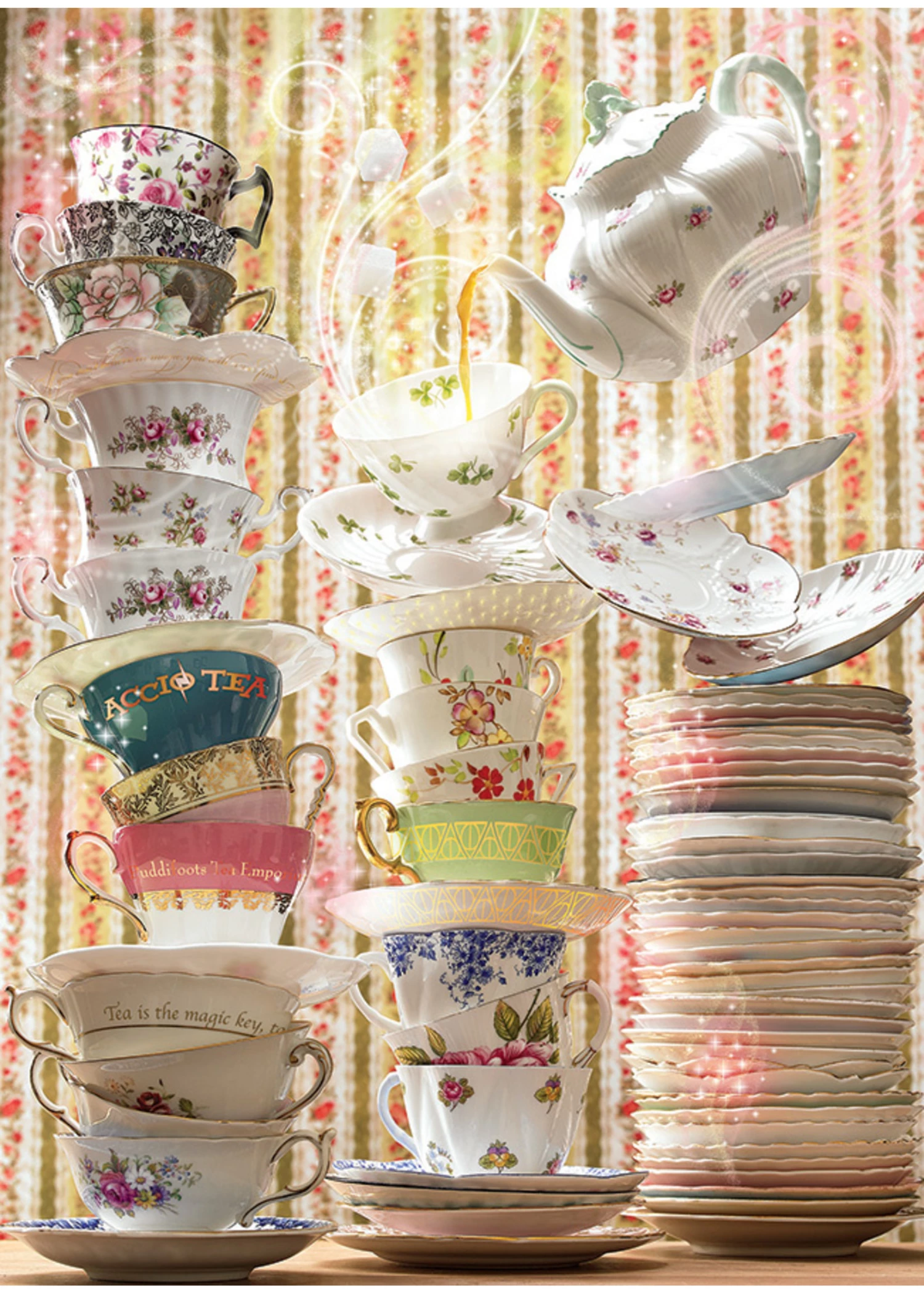 Cobble Hill Magic Tea Shop - 1000 Piece Puzzle 4 Cobble Hill Magic Tea Shop - 1000 Piece Puzzle - Image 2