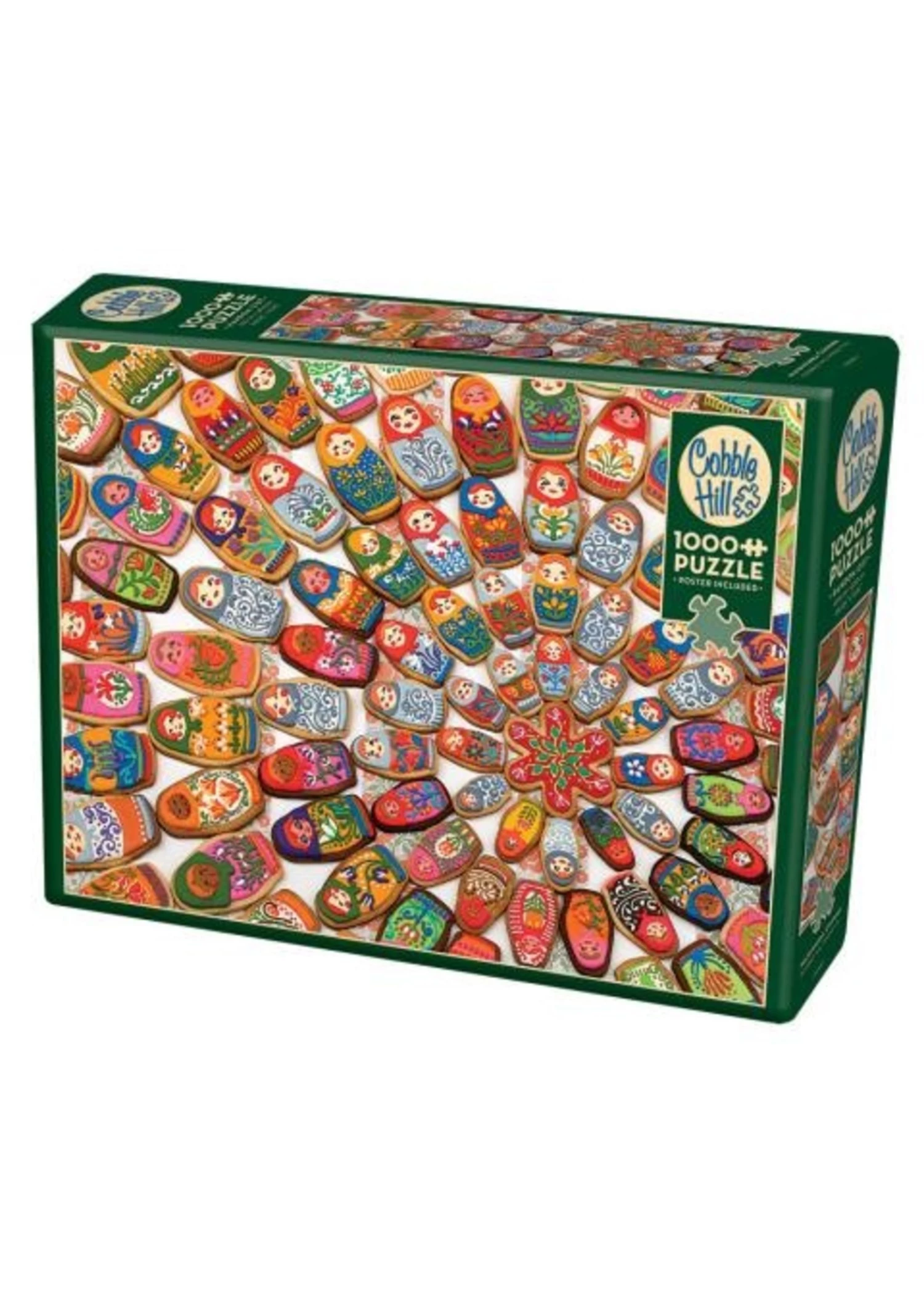 Cobble Hill Matryoshka Cookies - 1000 Piece Puzzle 3 Cobble Hill Matryoshka Cookies - 1000 Piece Puzzle
