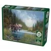 Cobble Hill Moose Lake - 1000 Piece Puzzle -Puzzles Online Store cobble hill moose lake 1000 piece puzzle