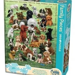 Cobble Hill Puppy Love - 350 Piece Puzzle