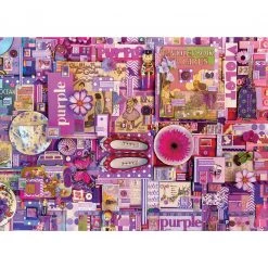 Cobble Hill Purple - 1000 Piece Puzzle -Puzzles Online Store cobble hill purple 1000 piece puzzle 1