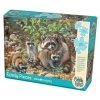 Cobble Hill Raccoon Family - 350 Piece Puzzle