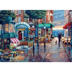 Cobble Hill Rainy Day Stroll - 1000 Piece Puzzle