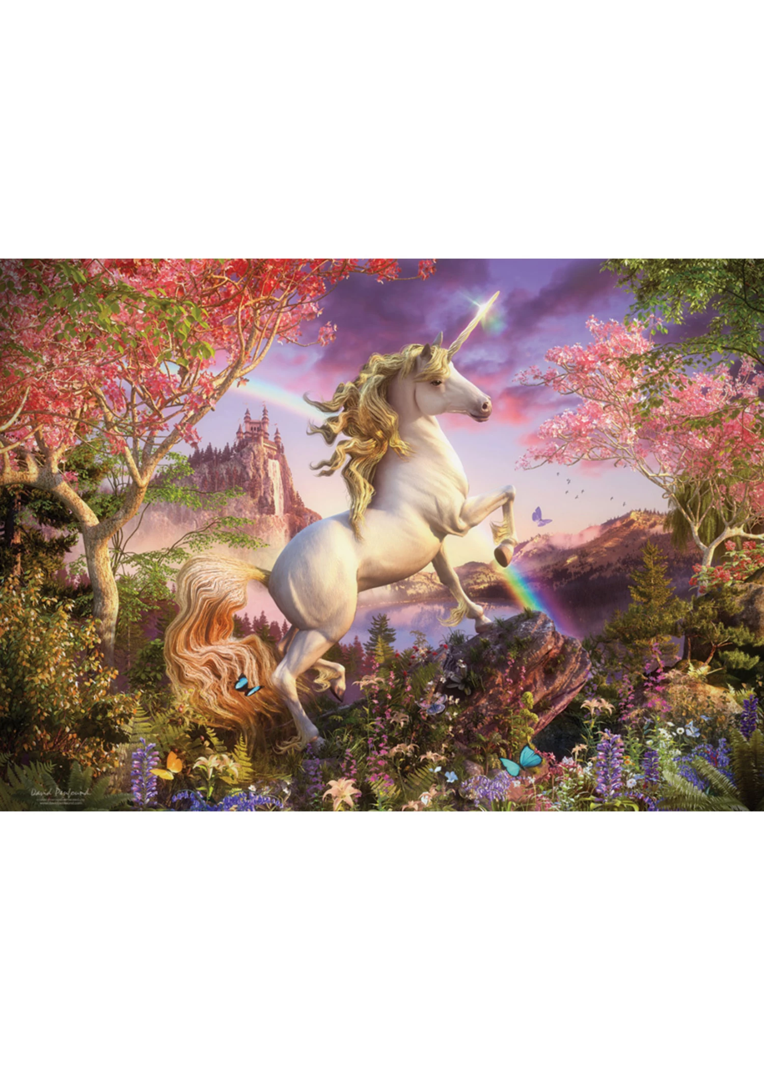 Cobble Hill Realm of the Unicorn - 350 Piece Puzzle 3 Cobble Hill Realm of the Unicorn - 350 Piece Puzzle