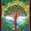 Cobble Hill Tree of Life Stained Glass - 275 Piece Puzzle