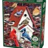 Cobble Hill Winter Birdhouse - 1000 Piece Puzzle -Puzzles Online Store cobble hill winter birdhouse 1000 piece puzzle