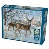 Cobble Hill Winter Deer - 500 Piece Puzzle 2 Cobble Hill Winter Deer - 500 Piece Puzzle -Puzzles Online Store cobble hill winter deer 500 piece puzzle