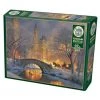 Cobble Hill Winter in the Park - 1000 Piece Puzzle -Puzzles Online Store cobble hill winter in the park 1000 piece puzzle