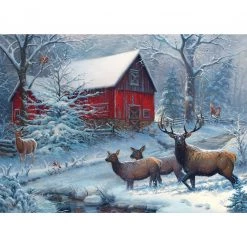 Cobble Hill Winter Magic - 1000 Piece Puzzle -Puzzles Online Store cobble hill winter magic 1000 piece puzzle 1