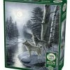 Cobble Hill Wolves By Moonlight - 1000 Piece Puzzle