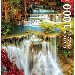 Educa Waterfall In Deep Forest - 1000 Piece Puzzle