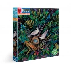 Eeboo Birds in Fern - 1000 Piece Puzzle