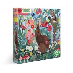Eeboo Poppy Bunny - 1000 Piece Puzzle