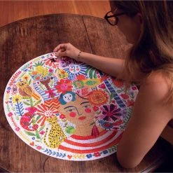 Eeboo Positivity Round - 500 Piece Puzzle 7 Eeboo Positivity Round - 500 Piece Puzzle -Puzzles Online Store eeboo positivity round 500 piece puzzle 2