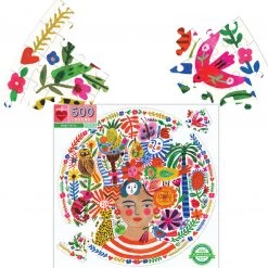 Eeboo Positivity Round - 500 Piece Puzzle