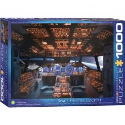 Eurographics Columbia Space Shuttle Cockpit - 1000 Piece Puzzle