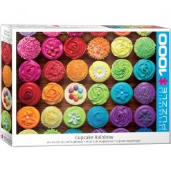 Eurographics Cupcake Rainbow - 1000 Piece Puzzle