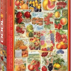 Eurographics Fruit Seed Catalog Covers - 1000 Piece Puzzle