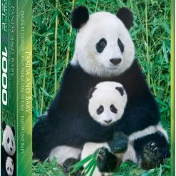 Eurographics Panda and Baby - 1000 Piece Puzzle