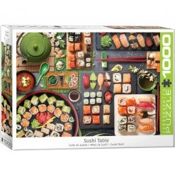 Eurographics Sushi Table - 1000 Piece Puzzle