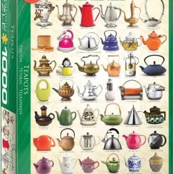 Eurographics Teapots - 1000 Piece Puzzle