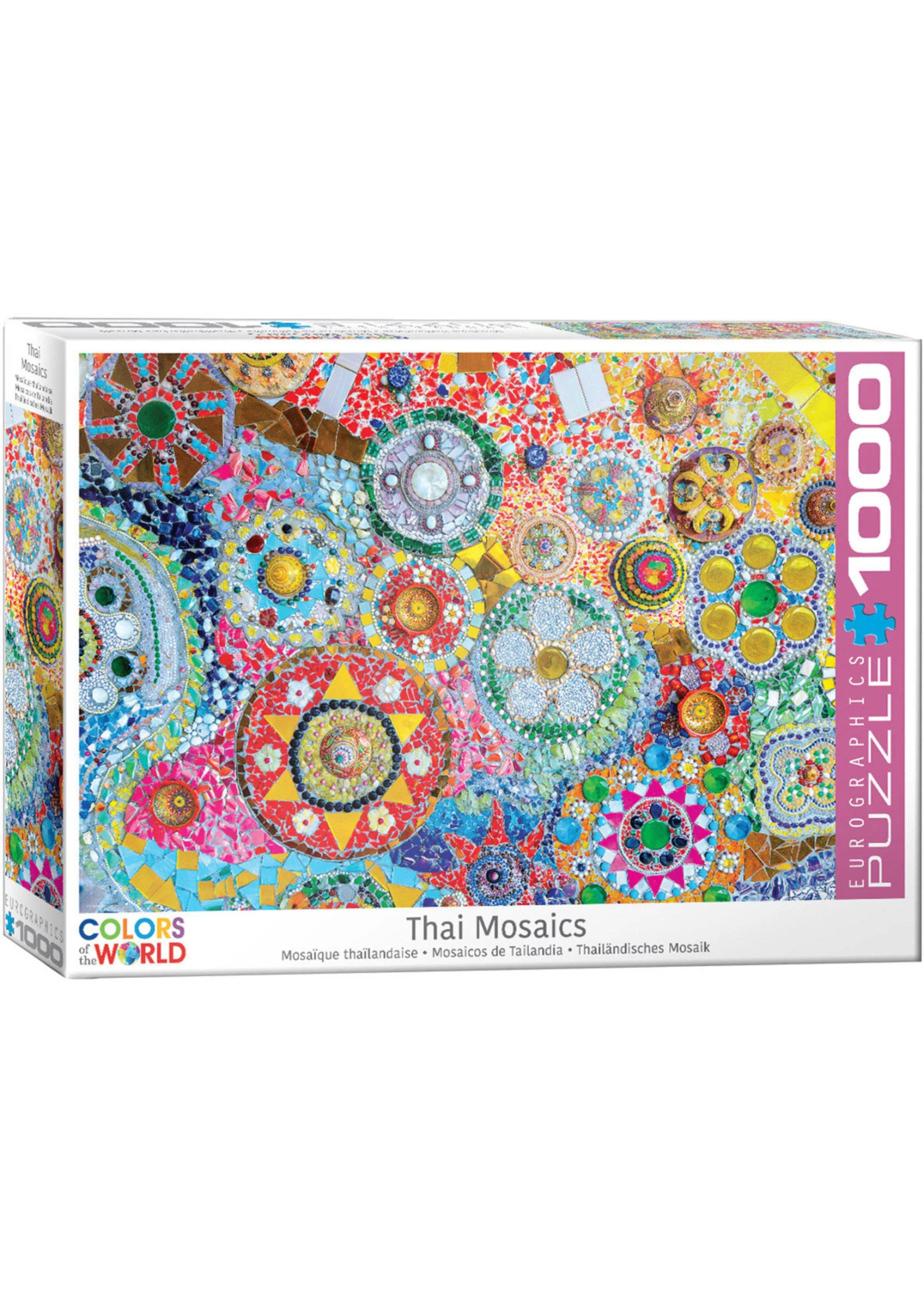 Eurographics Thailand Mosaic - 1000 Piece Puzzle 3 Eurographics Thailand Mosaic - 1000 Piece Puzzle