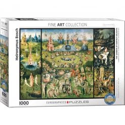Eurographics The Garden of Earthly Delights - 1000 Piece Puzzle