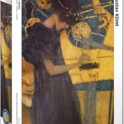 Eurographics The Music by Gustav Klimt - 1000 Piece Puzzle