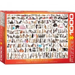 Eurographics The World of Cats - 1000 Piece Puzzle