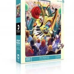 New York Puzzle Co Feel the Rhythm - 1000 Piece Puzzle