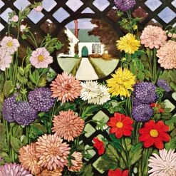 New York Puzzle Co Floral Trellis - 1000 Piece Puzzle 5 New York Puzzle Co Floral Trellis - 1000 Piece Puzzle -Puzzles Online Store new york puzzle co floral trellis 1000 piece puzzl 1