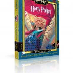 New York Puzzle Co HP and The Chamber Of Secrets - 1000 Piece Puzzle