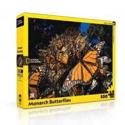 New York Puzzle Co Monarch Butterflies - 1000 Piece Puzzle