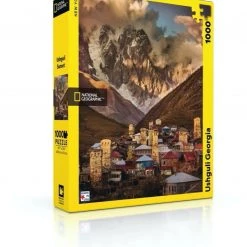 New York Puzzle Co Ushguli, Georgia - 1000 Piece Puzzle