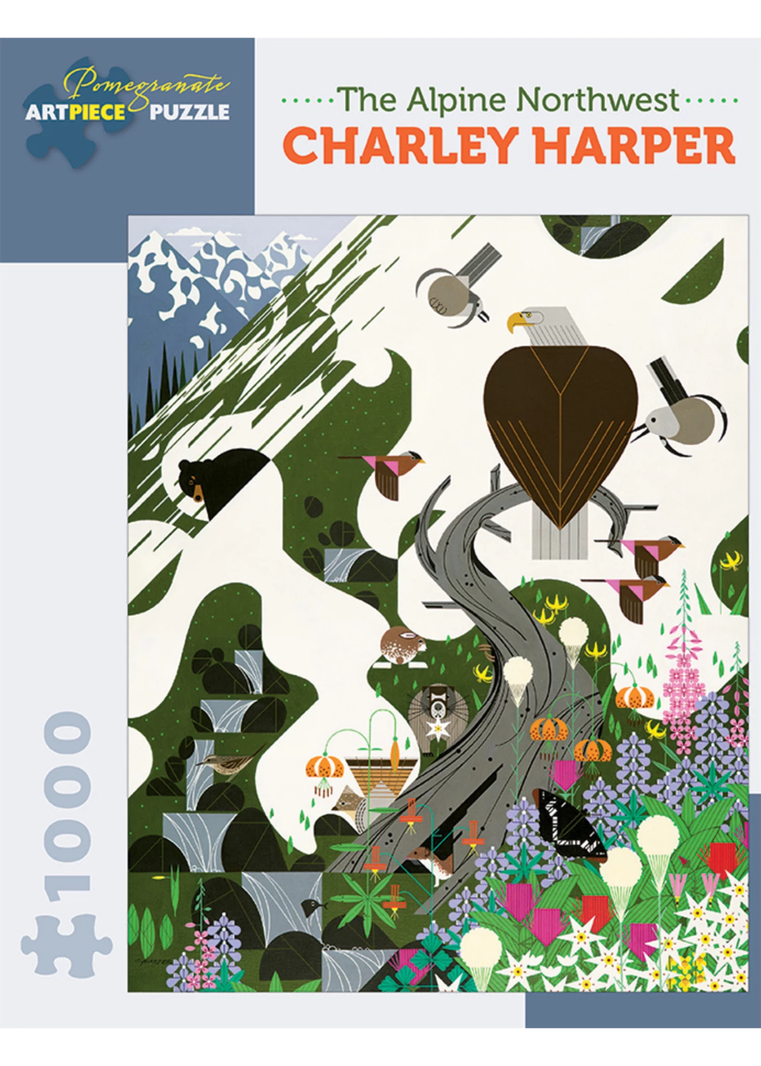 Pomegranate C Harper: The Alpine Northwest - 1000 Piece Puzzle 3 Pomegranate C Harper: The Alpine Northwest - 1000 Piece Puzzle