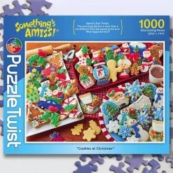 Puzzle Twist Cookies At Christmas - 1000 Piece Puzzle