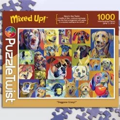 Puzzle Twist Doggone Crazy - 1000 Piece Puzzle