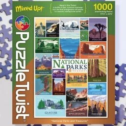 Puzzle Twist National Parks & Treasures - 1000 Piece Puzzle