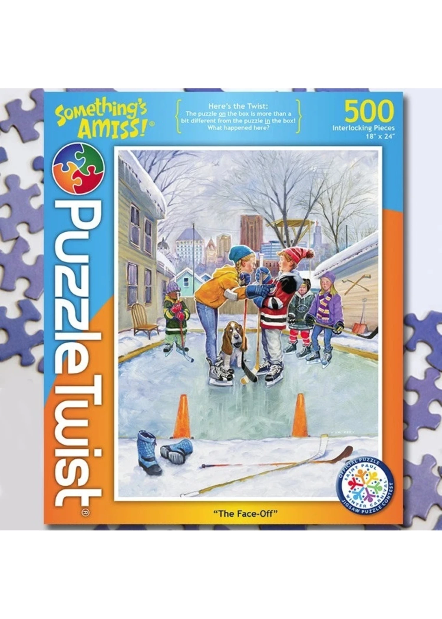 Puzzle Twist The Face Off - 500 Piece Puzzle 3 Puzzle Twist The Face Off - 500 Piece Puzzle